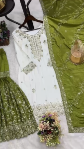 [PRE-ORDER 15 DAYS] READYMADE SHARARA SUIT {ETA:2026-12-31}