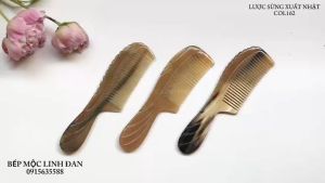 [FREESHIP MAX]Lược sừng xuất Nhật (COH162-L) size M: 16cm - Chăm sóc tóc và da đầu bằng chất liệu tự nhiên.