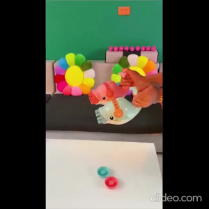 Ten Hole LUMBA mainan bubble gun tembakan gelembung bubble elektrik trend tiktok