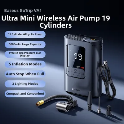BASEUS | Emergency Jump Starter Inflator Car Power Bank Portable