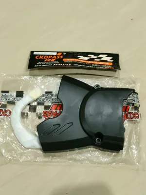 tutup gear depan supra x 125 old hitam