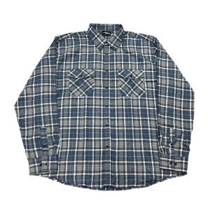West Coast Hip Hop Super Loose Large Plaid Shirt