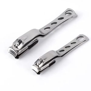 Nail Clipper with Easy Long Handle 360 Degree Rotating Stainless steel