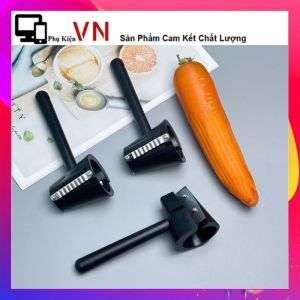 Dụng Cụ Xoáy Tỉa Hoa Cà Rốt Cầm Tay Dụng Cụ Cắt rau Củ Quả Hình Xoắn Ốc 2in1 Chất Liệu Nhựa Abs Và Thép Không Gỉ