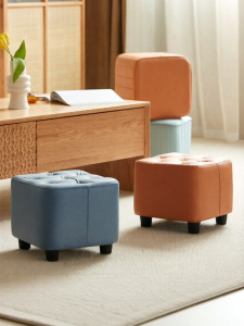 YUANSHI YUANSU | Modern Simple Tech Fabric Household Stool