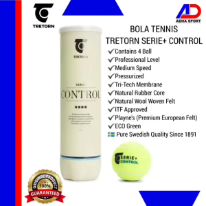 Bola Tennis TRETORN Serie+ Control Original isi 4 Bola Tenis