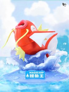 ขนาดเล็กขนาด Pokemon Anime Figurine Kyogre King Of Carp Dragon สะสมกล่องตาบอดของขวัญวันเกิดเดสก์ท็อปเครื่องประดับ
