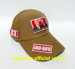Topi HANURA Tactical PDL Bonus Free 3 Emblem Patch Prepet Perekat Velkro Army
