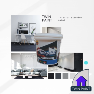 cat tembok twin paint waterproof 1 kg cat pelapis anti bocor