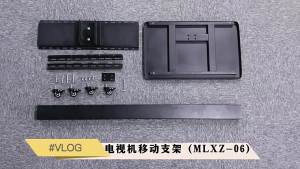 TV Stand With Wheels TV Floor Stand TV Rack With Wheels Floor Bracket Horizontal and Vertical Screen Rotating Pulley 电视支架