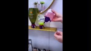 OHHDEER 3 Saiz Penutup Botol Terbalik Sokongan Stabil – 3 Size Inverted Bottle Cap Stand Dispenser