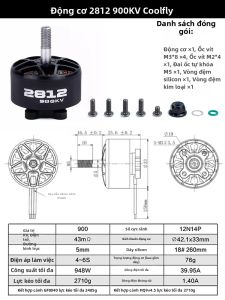 Motor Không Chổi Than Cho Drone Đua FPV 6S