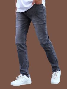 Celana Panjang Jeans Pria Abu Abu Dewasa Distro Bahan Ngaret Model Pensil Slim Fit / Celana Denim Pria/ Celana Jeans Pria Super Skiny / Ripped Denim Pria Slimfit / Celana Jeans Pria Slim Premium Denim/ Jeans Panjang Pria Slimfit Terbaru
