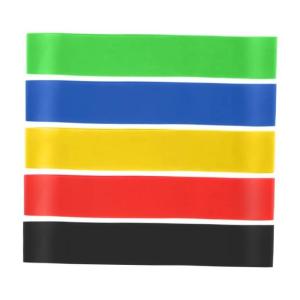 7Pcs TPE Resistance Bands Fitness Set Rubber Loop Strength Training Elastic Band for Yoga And Fitness Sports Enthusiasts