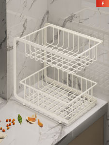 WUBUWEI | Home Fruit and Vegetable Storage Rack Double Layer