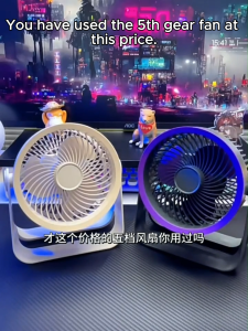 Multifunctional Electric Fan Circulator 5-speed Adjustable Portable Home Quiet Ventilator Desktop Wall Ceiling Fan Air Cool Fan