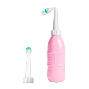 500ML Portable Bidet Sprayer Leakproof Anal Douche Hand Held Bidet Anal Wash Shower Enema General Purpose Interface