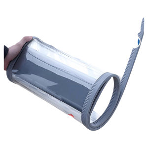 Commercial Magnetic Absorption PVC Plastic Transparent Windproof Door Curtain Modern Minimalist Style for Shop Air Conditioner