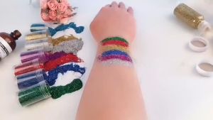 ผงกากเพชร ผงกลิสเตอร์ งานฝีมือ ตกแต่ง DIY ทาหน้า ทาเล็บ ตลับล่ะ 7g และ 17g