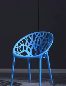 INTER HOME เก้าอี้พลาสติก รุ่น DD122 เก้าอี้สไตล์ Modern ดีไซน์พนักพิงกว้าง นั่งสบายไม่อึดอัด รับน้ำหนัก 120 kg