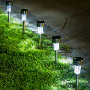 1/10PCS Solar Lights Halloween Spotlight Landscape LED Ideal Lamp for Yard/Garden/Pool/Pond Lighting & Outdoor Festive Ambiance