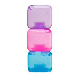 Schylling Needoh Nice Cube Sensory Nice-Sicle Stress Relief Squishy Cube Anti-Anxiety Squeeze Object For Focus ADHD Population 