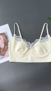 Áo Bra Ren Không Mút Không Gọng Phối Ren Quyến Rũ Cao Cấp BRA16-2828 YiOn Underwear