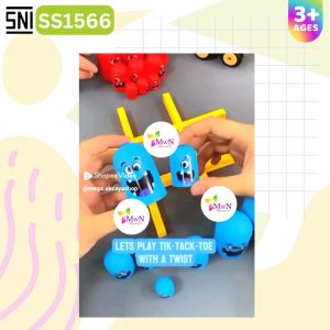 MwnToys Mainan Edukasi Strategy Tic TacToe Board Game SS1566