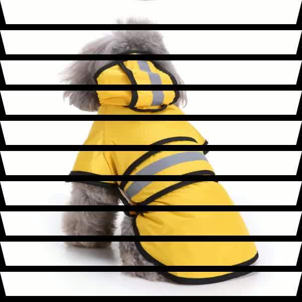 Pengilang Baju Hujan Anjing Besar Rentas Sempadan Golden Retriever Pakaian Kalis Air Musim Gugur Musim Sejuk Anjing Kecil Baju Hujan Corgi
