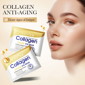 10คู่คอลลาเจนผ้าปิดตาต่อต้านริ้วรอยถุงลบวงกลมมืดตาชุ่มชื้นตาแพทช์บริษัทเจลลดรอยหน้ากาก