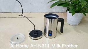 One Two Cups Electric Milk Frother Pembuat Busa Susu Cappucino Latte - N311VDE