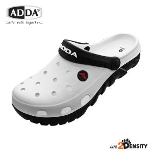 รองเท้าแตะรองเท้าหัวโตสีขาว  UK 7-10 US 8-11 EU 40-45 ADDA 5TD11M1