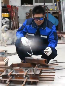 COD Kacamata Las Otomatis Auto Darkening Soldering Goggles Gelap Terang - TX-012