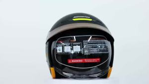 Anak หมวกกันน็อคครึ่งใบวินเทจ ABS ถอดซักได้ กันฝน สำหรับผู้ชายและผู้หญิง