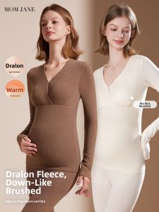 Mom Jane | Doreen Maternity Warm Underclothes Set Breastfeeding Easy