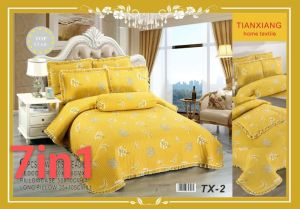 CADAR HQ + COMFORTER (7+1)KING/QUEEN 7 IN 1