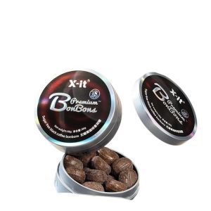 Yimei Black Coffee Sugar Free Candy VC Refreshing Throat Lozenges for Work And Driving Cool Stimulating American Hard Candy