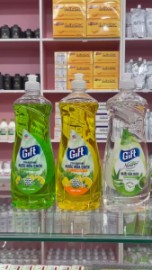 Chai nước rửa chén GIFT thiên nhên
