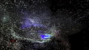 Máy chiếu siêu gần Jmgo O2 đi cảnh full phòng – Máy chiếu đi cảnh bay phòng xem phim Youtube Netflix…