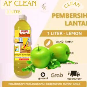 Pembersih Lantai Antibakteri FLOOR CLEANER AF Clean 1L - apel