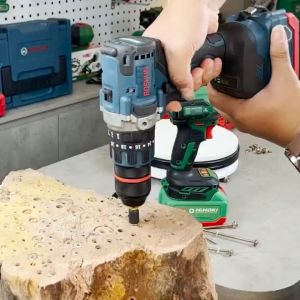 Thân Máy Khoan Pin Boshun 13mm 3 Chức Năng 25 Cấp Độ Trượt Autolock Ruột Đồng 100% Động Cơ Không Chổi Than BS-ID1390BL