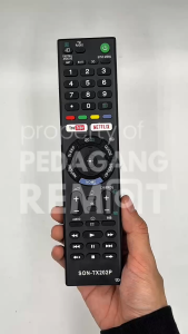 Remot Remote TV Sony Bravia LCD LED Smart TV Netflix RMT-TX202P