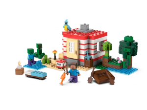 LEGO MINECRAFT 21275 Đồ Chơi Lắp Ráp Pháo Đài TNT Trong Rừng (287 chi tiết)