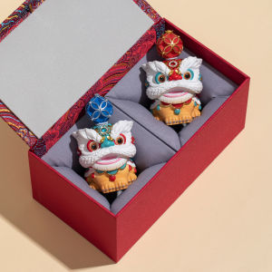 Bộ Quà Tặng Sáng Tạo Phụ Kiện Biểu Diễn Sư Tử Phúc Châu Quà Tặng Kinh Doanh Quà Tặng Sinh Nhật Quà Tặng Khách Hàng Bộ Quà Tặng