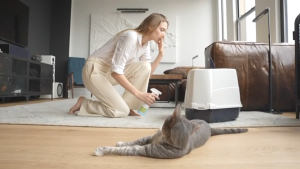 Oxyfresh Pet Deodorizer (ออกซีเฟรช) - ผลิตภัณฑ์สเปรย์กำจัดกลิ่นไม่พึงประสงค์ ปลอดภัยสำหรับสัตว์เลี้ยง