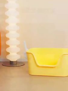 FOLOPETS กระบะทรายแมว ห้องน้ำแมว ขนาดใหญ่ กระบะทรายแบบจัมโบ้ รุ่นขอบสูงพิเศษ แข็งแรง ทนทาน ใหญ่มาก M/L ชำระเงินเมื่อได้รับสินค้า