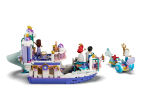 LEGO DISNEY PRINCESS 43299 Đồ Chơi Lắp Ráp Thuyền Đám Cưới Hoàng Gia Của Ariel (519 chi tiết)