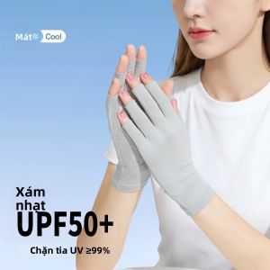 JIFANPAUL | Găng Tay Chống Nắng Mùa Hè Chống Tia UV Dành Cho Manicure Đạp Xe Ngón Ngắn