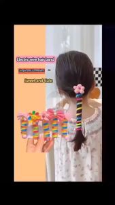 ✅100% Original Mixx Spiral Hair Tie Korean Pony Tail For Kids Coil Hair Tie Kids Girl Ponytail