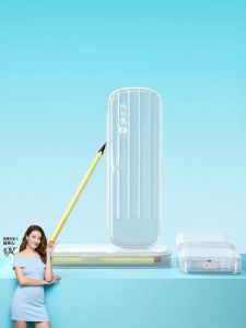 MPRINCE | Transparent High Capacity Aesthetic Stationery Pouch
